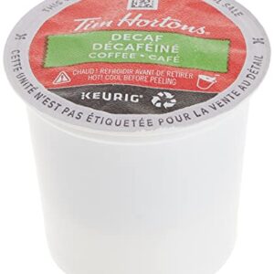 Tim Hortons Single-serve Decaf 80 K-Cup Pods, 840g/29.6oz {Imported from Canada}