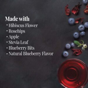 The Republic of Tea Blueberry Hibiscus, 36-Count
