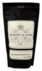 harney & sons, bag of sachets, victorian london fog, 50 count