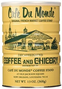 cafe du monde coffee and chicory decaffeinated, 13 ounce