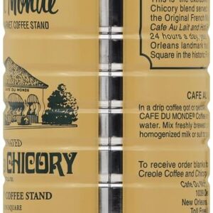 Cafe Du Monde Coffee and Chicory Decaffeinated, 13 Ounce