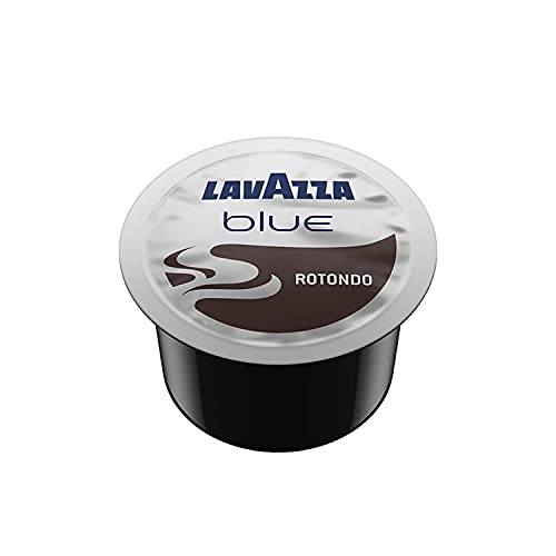 Lavazza BLUE Capsules, Espresso Rotondo Coffee Blend, Dark Roast, Value Pack, Blended and roasted in Italy, Rich bodied dark roast with smooth taste and velvety crema, 28.2 Ounce(Pack of 100)