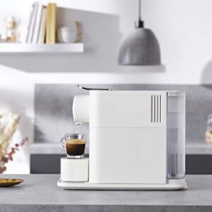 Nespresso Lattissima One Original Espresso Machine with Milk Frother by De'Longhi, Silky White