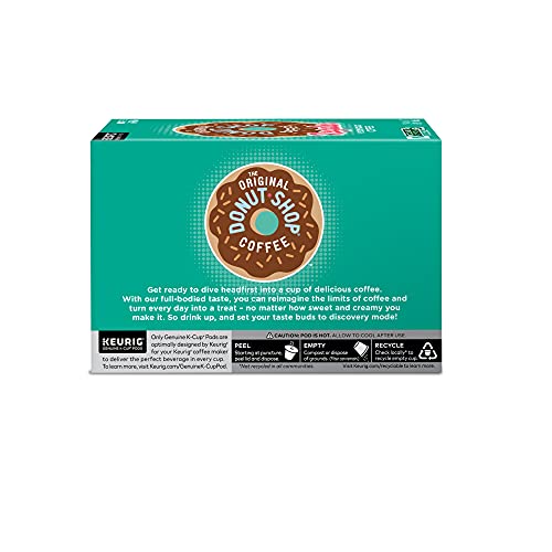 The Original Donut Shop Regular Keurig Single-Serve K-Cup Pods, Medium Roast Coffee, 12 Count