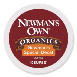newman's own organics newman's special decaf k-cup coffee,72 count