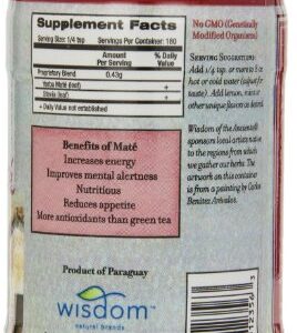 Wisdom of the Ancients Yerba Mate Royale Tea, Instant, 2.82 Ounce