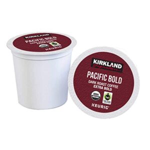 Kirkland Signature Pacific Bold Coffee K Cups, Dark Roast - 120 count, 3 lb box