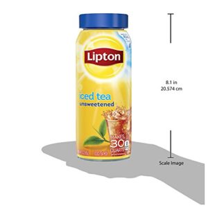 Lipton Unsweetened Iced Tea, Mix, 30 qt (3 Ounce, Pack of 3)