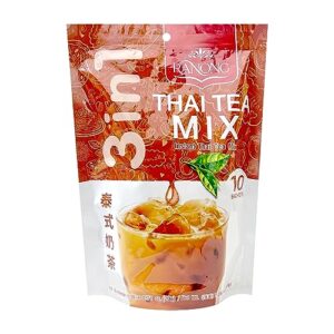 ranong tea instant thai tea mix 10 sachets