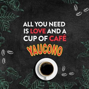 Yaucono Whole Bean Coffee, Arabica Medium Roast, Bagged, 2 Pound (Pack of 2)