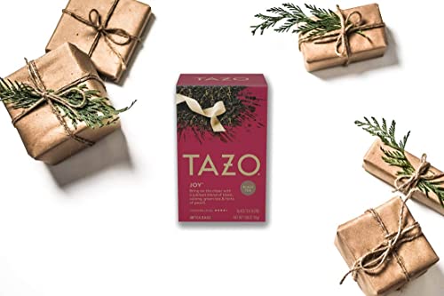 TAZO Joy Limited Edition Seasonal Blend Tea Bags, 20 Count (Pack of 6)