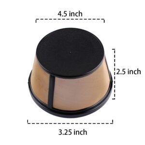 Permanent Basket-Style Gold Tone Coffee Filter designed for Mr. Coffee 10-12 Cup Basket-Style Coffeemakers