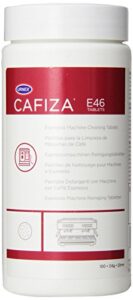 urnex cafiza espresso machine cleaning tablets - 100 tablets - professional espresso machine cleaner barista use