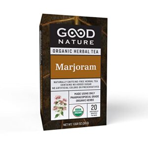 good nature organic marjoram tea, 1.058 ounce