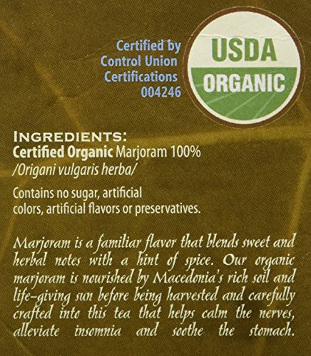 Good Nature Organic Marjoram Tea, 1.058 Ounce