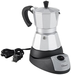 3 cup uniware professional electric espresso/moka coffee maker