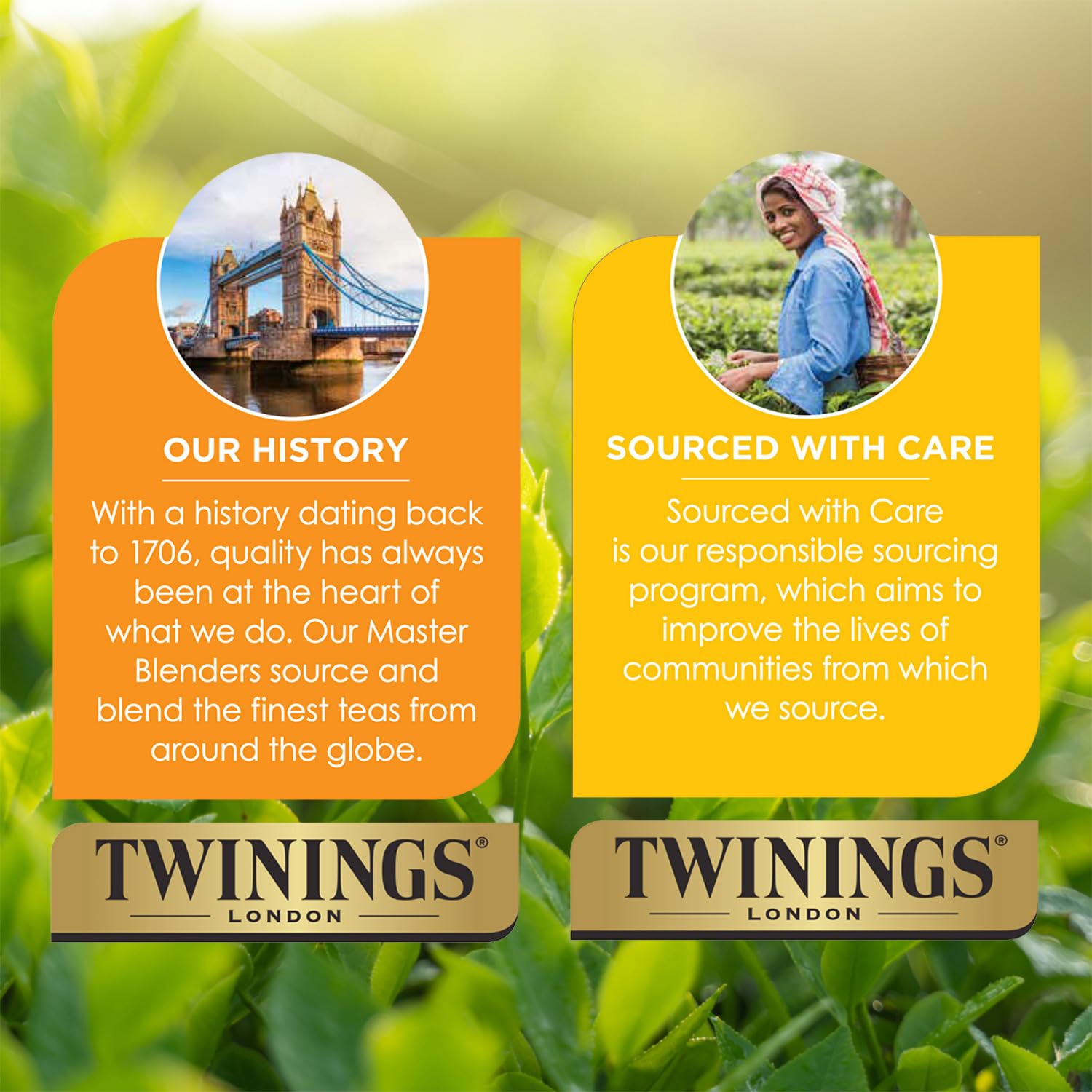 Twinings Nightly Calm Tea - Individually Wrapped Caffeine Free and Herbal Tea Bags, Sleep Tea with Calming Camomile, Spearmint and Lemongrass, Bedtime Tea, 20 Count (Pack of 2)