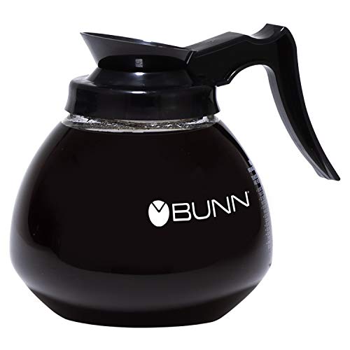 BUNN 12-Cup Glass Coffee Decanter, Black