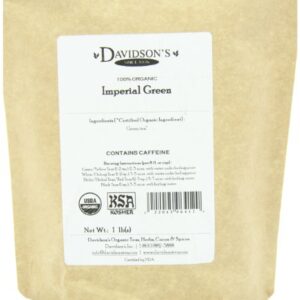 Davidson's Organics, Imperial Green, Loose Leaf Tea, 16-Ounce Bag