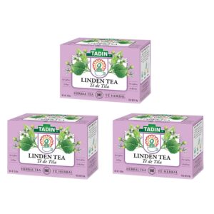 tadin tila herbal tea, linden 24 ea ( pack of 3 )