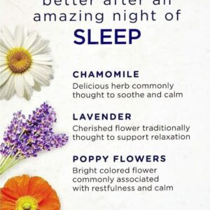 Bigelow Benefits Sleep Chamomile & Lavender Herbal Tea 18 Tea Bags (Pack of 2)