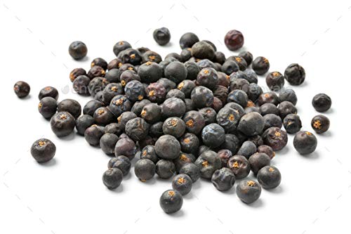 MagJo Naturals, Whole Dried Juniper Berries (1 Lb) Wild-Crafted, Bulk Whole Juniper Berry, herbal infusion, cooking meat, seasoning beef, pork, turkey brine, soups, syrups and tea, wildcrafted