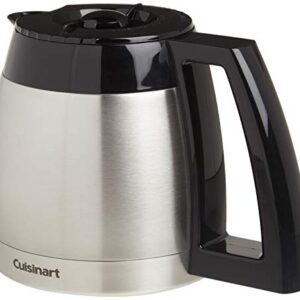 Cuisinart DCG-600RC 10-Cup Replacement Thermal Carafe with Lid, Compatible with Cuisinart Coffeemakers, Stainless Steel