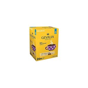 Gevalia Dark Royal Roast Coffee K Cup Coffee Pods, Caffeinated, 24 ct - 8.3 oz Box