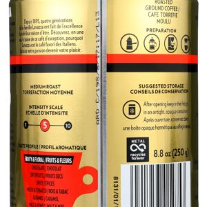 Lavazza Qualita Oro Ground Coffee, 8.8 Ounce (Pack of 1) - Packaging May Vary