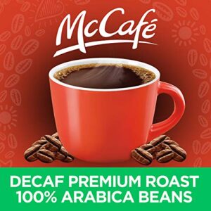 McCafe Premium Roast Decaf Ground Coffee (12oz Bags, Pack of 6)