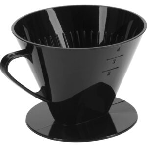 westmark Coffee Filter Cone Four, A, Black