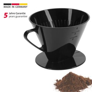 westmark Coffee Filter Cone Four, A, Black