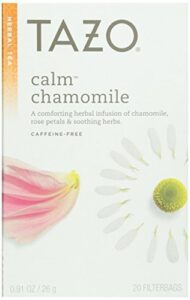 tazo herbal tea calm chamomile - 20 tea bags
