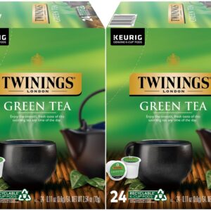 Twinings Green Tea single serve capsules for Keurig K-Cup pod brewers (48 Count)