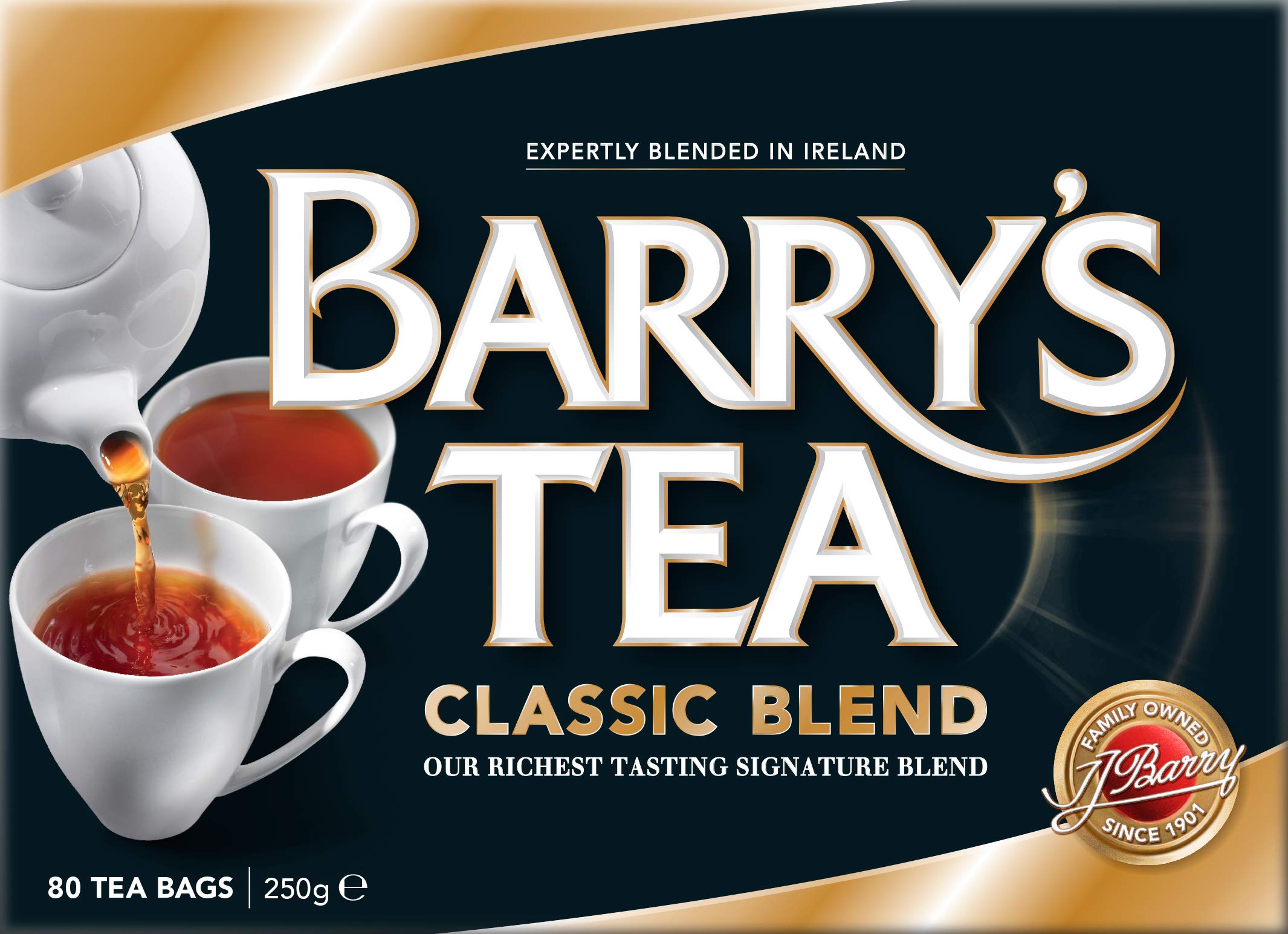 Barry's Tea, Classic Blend, 80-Count Box