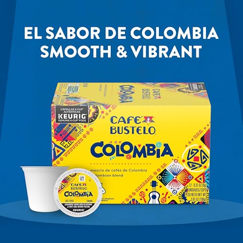 Café Bustelo Colombian Blend Coffee, 12 Keurig K-Cup Pods