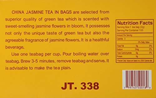 Royal King Jasmine Tea - 100 Tea Bags