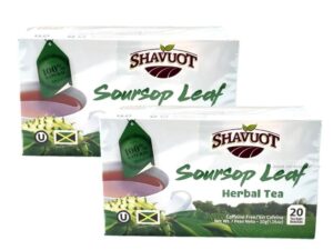 shavuot soursop tea (pack of 2)