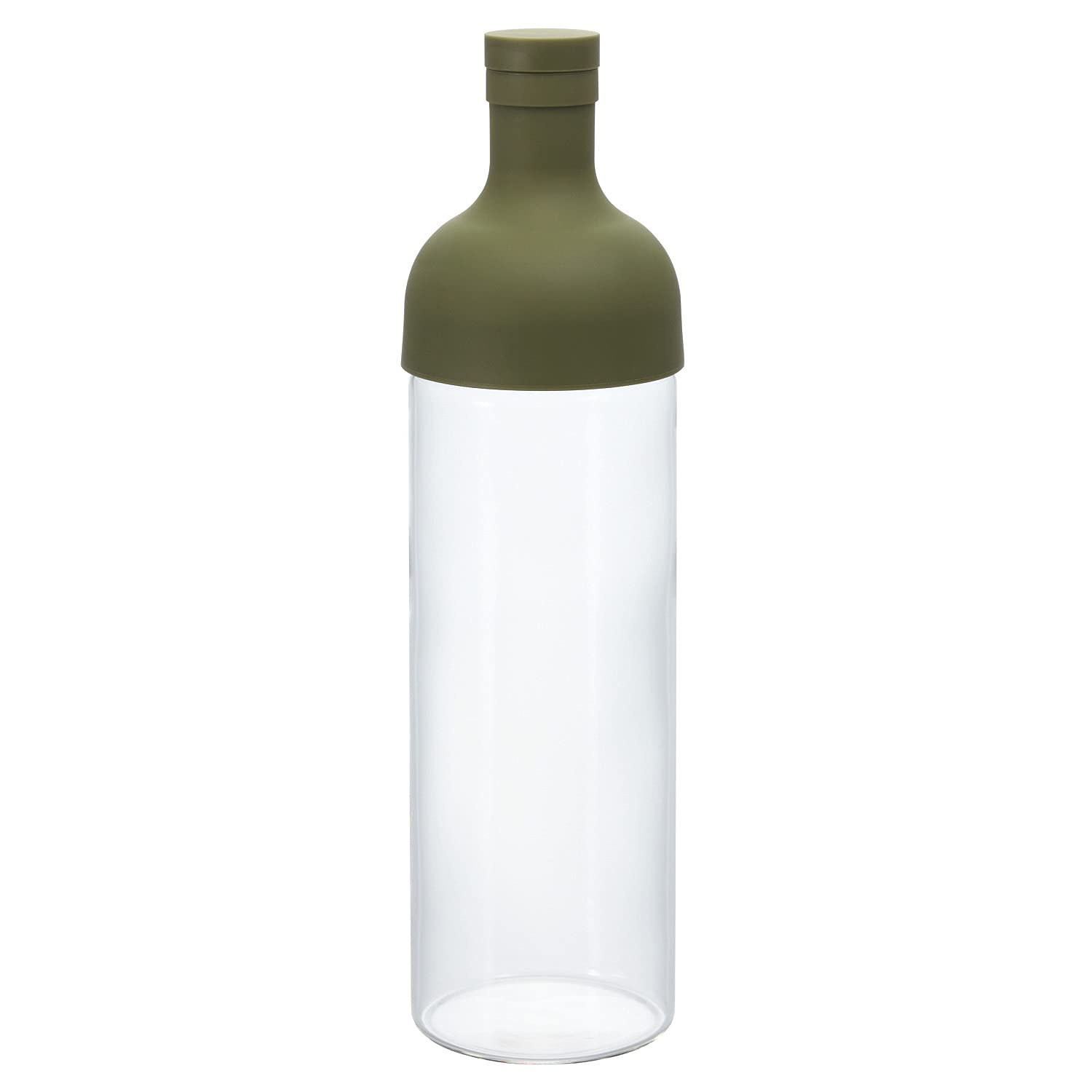 Hario Cold Brew Tea Wine Bottle, 750ml, Olive Green