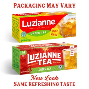 Luzianne Iced Green Tea Bags, Family Size, 24 Count