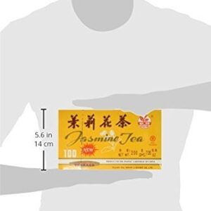 Chinese Jasmine Green Tea 100 Tea Bags by A2AWorld Green Tea