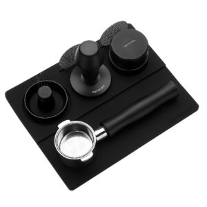 Normcore Espresso Tamping Station I Espresso Tamping Mat I Coffee Tamper Mat I Espresso Accessories Tool for Baristas I Food Grade Non-Slip Silicone I 9.5 Inch x 7.5 Inch