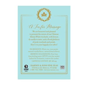 Harney & Sons Wedding Tea, A Tea for Marriage, 30ct tin