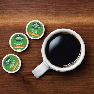 Green Mountain Coffee Roasters Keurig Single-Serve K-Cup Pods, Breakfast Blend Decaf Light Roast Coffee, 12 Count