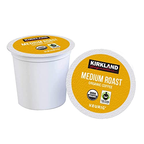 Kirkland Signature Summit Roast Organic Medium Roast Coffee Pods, 120 K-Cup Pods