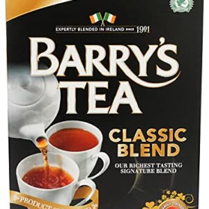 Barry's Tea Bags, Classic Blend, 80 Count, 8.8 Oz, (00102506)