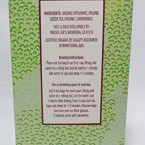 Trader Joe's Moroccan Mint Green Tea (Pack of 2)