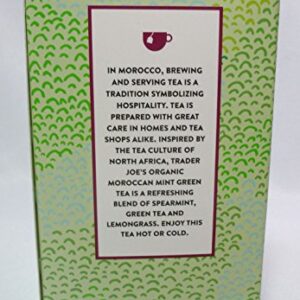 Trader Joe's Moroccan Mint Green Tea (Pack of 2)