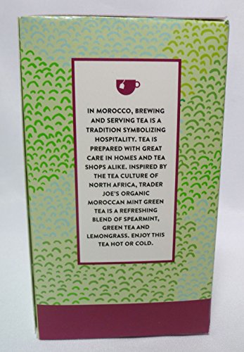 Trader Joe's Moroccan Mint Green Tea (Pack of 2)