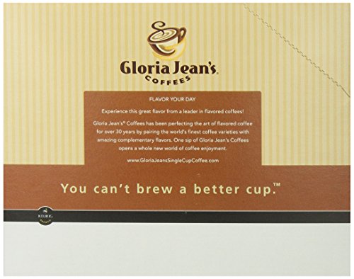 Gloria Jean's Coffees, French Vanilla Supreme K-Cup Portion Pack for Keurig Brewers 24-Count